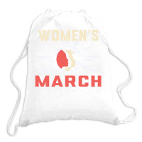 Women's March 2024 Drawstring Bags | Artistshot