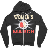 Women's March 2024 Zipper Hoodie | Artistshot