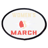 Women's March 2024 Oval Patch | Artistshot