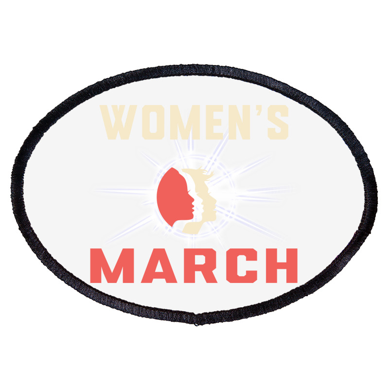 Women's March 2024 Oval Patch | Artistshot