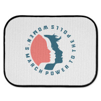 Women's March Power To The Polls Rear Car Mat | Artistshot