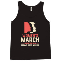 Women's March Hear Our Voice California Tank Top | Artistshot