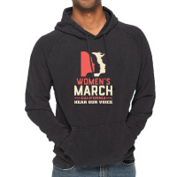 Women's March Hear Our Voice California Vintage Hoodie | Artistshot