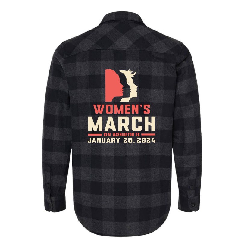 Women's March On Washington Dc Flannel Shirt | Artistshot