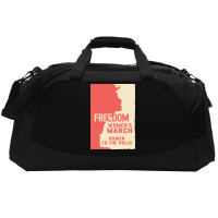 Womens March Freedom Power To The Poll Active Duffel | Artistshot