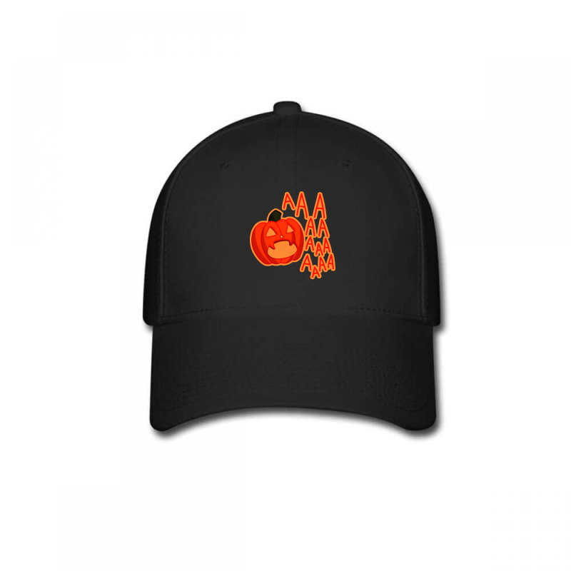 Screaming Pumpkin Baseball Cap by Hatory | Artistshot