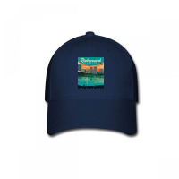 Beautiful Bridge Lake Baseball Cap | Artistshot