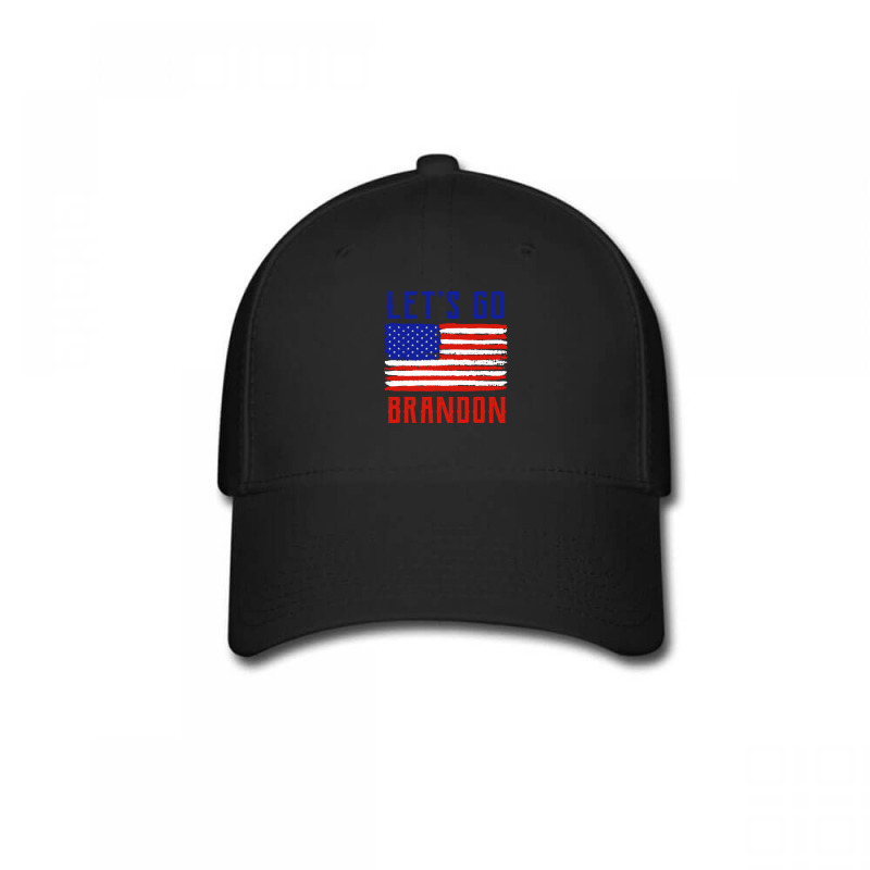 Let's Go Brandon Shirt Conservative American Flag Baseball Cap | Artistshot