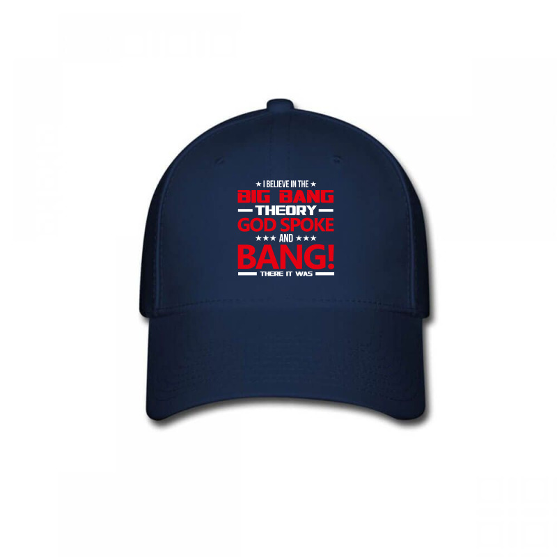 Big Bang Theory Funny Christian Creation Baseball Cap by devy | Artistshot