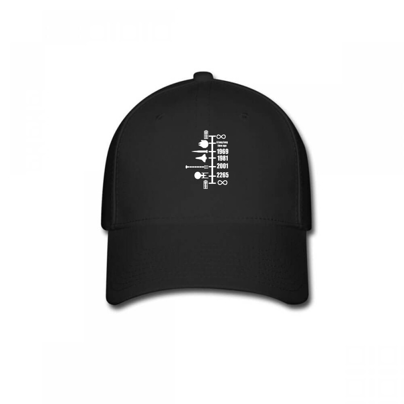 Spaceship Timeline Funny Baseball Cap by suryama | Artistshot