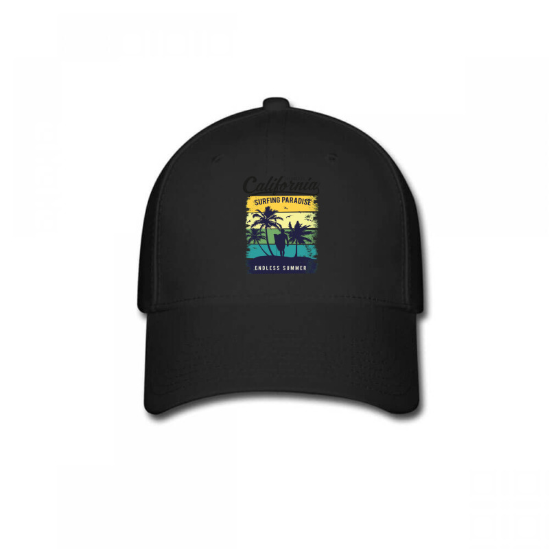 California Surfing Paradise,seal Beach California California Beach Sur Baseball Cap by nbobatiga | Artistshot