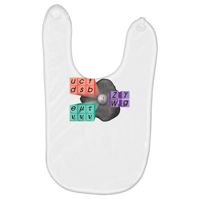 Particles Standard Model Higgs Boson Baby Bibs by artevrie | Artistshot