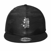 Spaceship Timeline Funny Camo Snapback | Artistshot