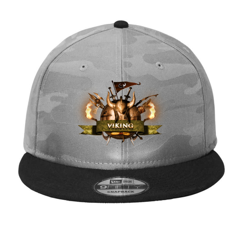 Viking Camo Snapback | Artistshot