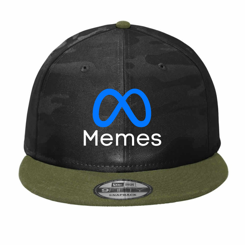 Memes Infinity Classic Camo Snapback by SAM SOE | Artistshot