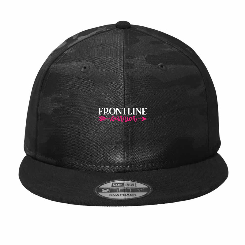 Frontline Warrior Camo Snapback | Artistshot