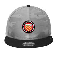 United Of Manchester Camo Snapback | Artistshot