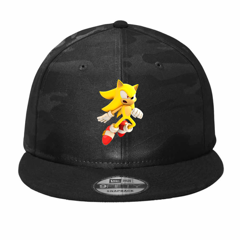 Yellow Hedgehog Jumps Aside Camo Snapback by RaymondNIngalls | Artistshot