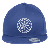 Wikingerkompass Runen Flat Bill Snapback Cap | Artistshot