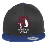 Welcome To The Jungle Flat Bill Snapback Cap | Artistshot