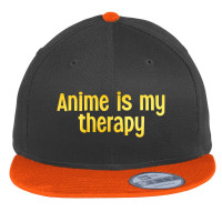 Anime Is My Therapy Flat Bill Snapback Cap | Artistshot