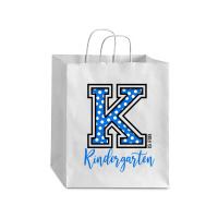 K Is For Kindergarten Debie Paper Bag - 10 X 5 X 13 | Artistshot