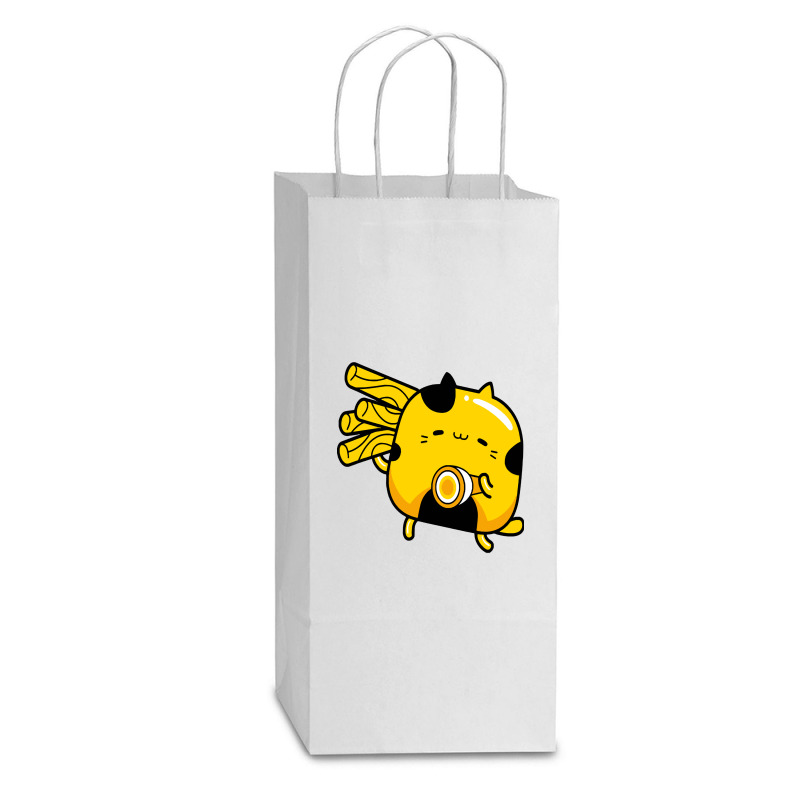 Builder T  Shirt Builder Cat T  Shirt Double Wine Paper Bag - 6 1/2 X 3 1/2 X 12 3/8 | Artistshot