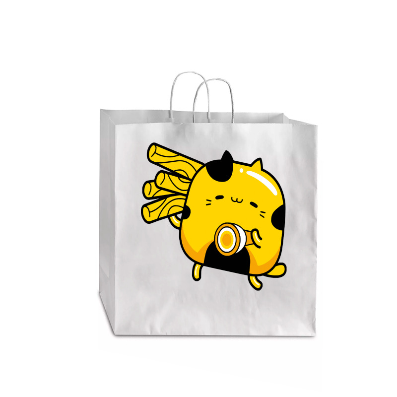 Builder T  Shirt Builder Cat T  Shirt Jumbo Paper Bag - 18 X 7 X 18 3/4 | Artistshot