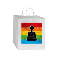 Sevensquared The C64 Joystick Star Paper Bag - 13 X 7 X 13 | Artistshot