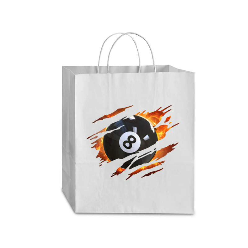 Billiards Men 8 Ball Pool League Traveler Paper Bag -13 X 6 X 15 3/4 | Artistshot