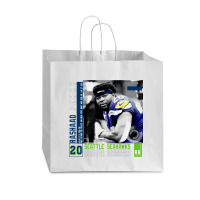 Rashaad Penny Football Vogue Paper Bag - 16 X 6 X 12 | Artistshot