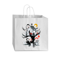 Park Horror Movie Park Halloween Vogue Paper Bag - 16 X 6 X 12 | Artistshot