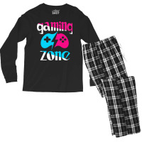 Gaming Zone Men's Long Sleeve Pajama Set | Artistshot