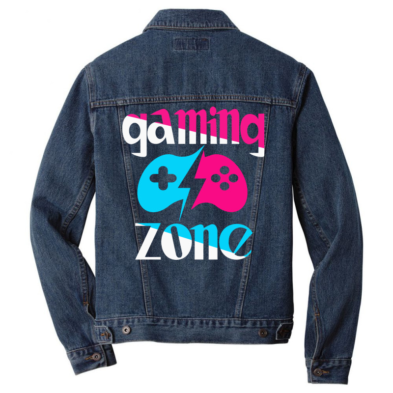 Gaming Zone Men Denim Jacket by DRIDI | Artistshot