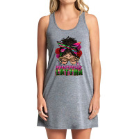 Latina Messy Bun Phenomenally Latina Tank Dress | Artistshot