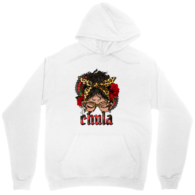 Latina Messy Bun Chula Unisex Hoodie by HRA Design Shop | Artistshot