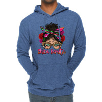 Latina Messy Bun Chica Bonita Lightweight Hoodie | Artistshot