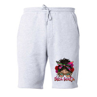 Latina Messy Bun Chica Bonita Fleece Short | Artistshot