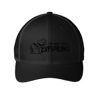 Im Not Lost Im Exploring Mesh Cap | Artistshot