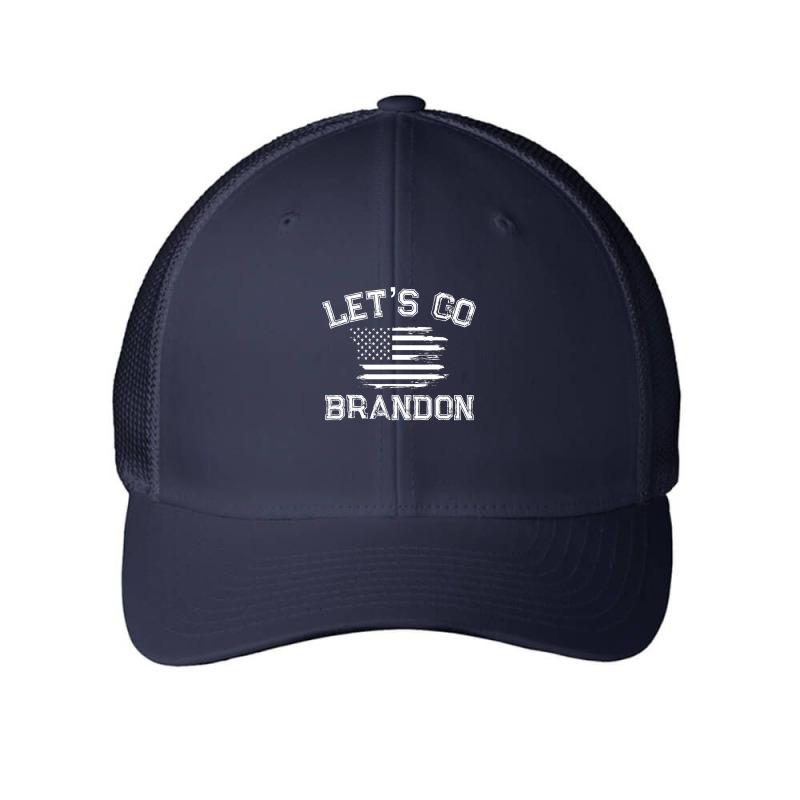 Let’s Go Brandon Conservative Us Flag Mesh Cap | Artistshot