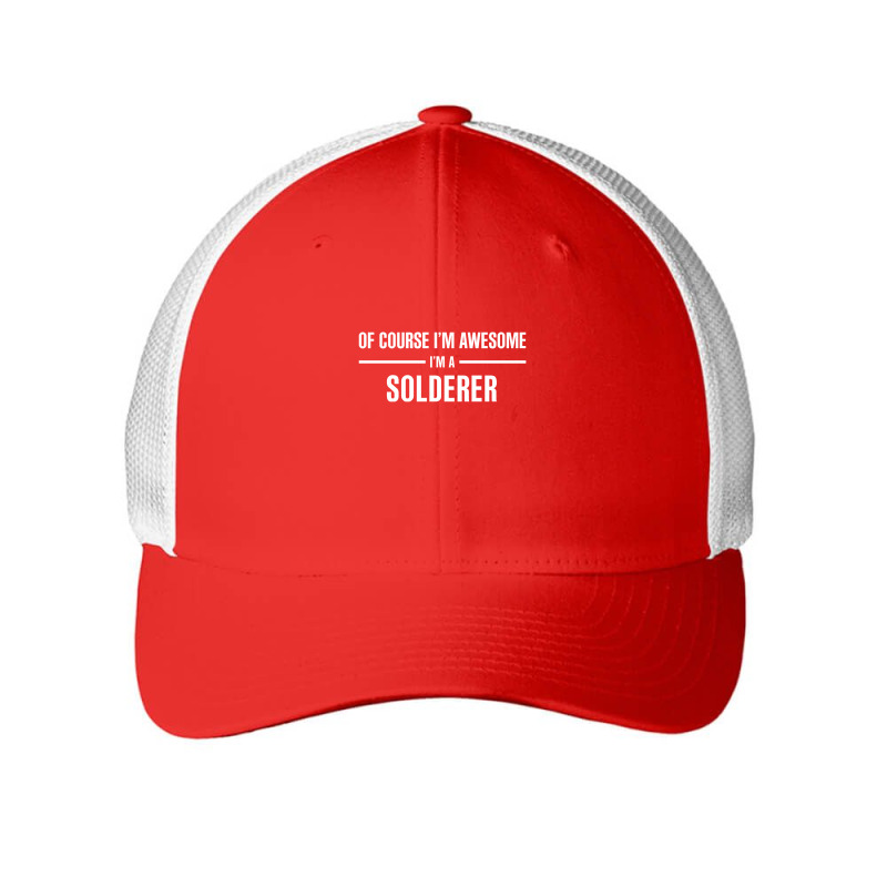 I'm Awesome I'm A Solderer Mesh Cap | Artistshot