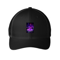 Tokyo Car Neon Synthwave Mesh Cap | Artistshot