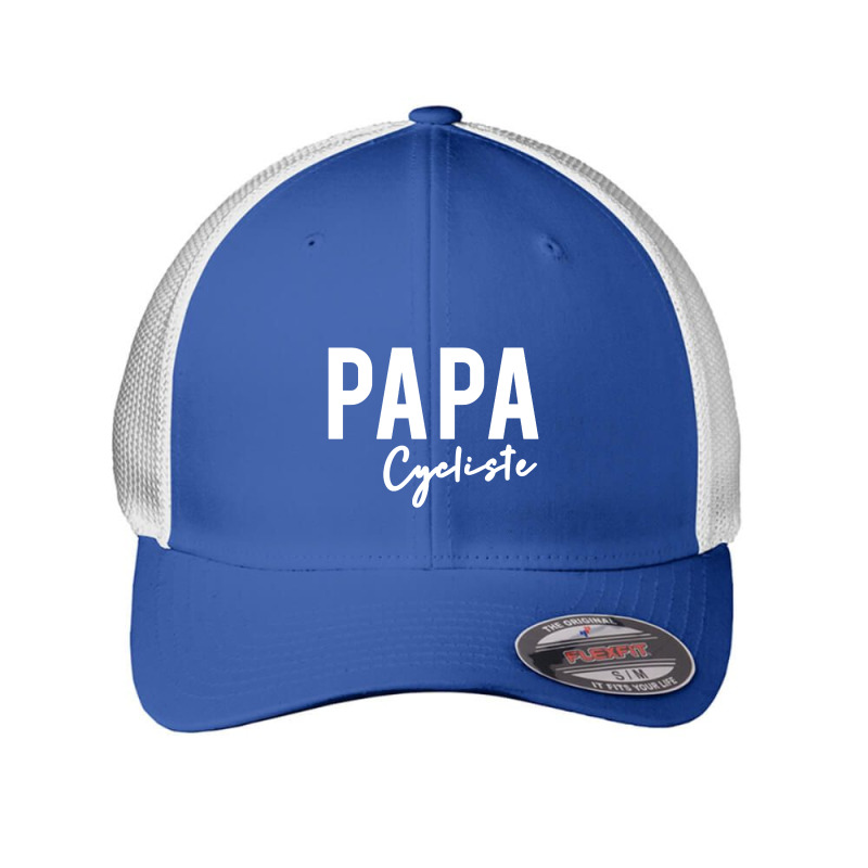 Papa Cycliste Mesh Cap | Artistshot