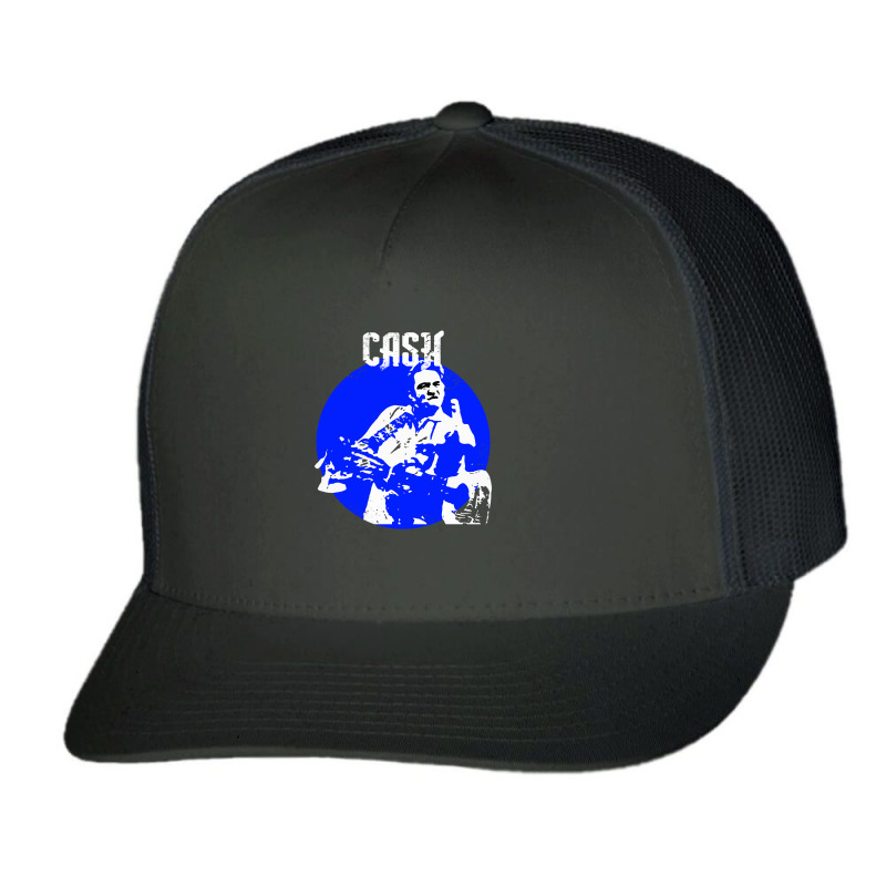 Johnny Cash Legends Trucker Cap by gendok | Artistshot