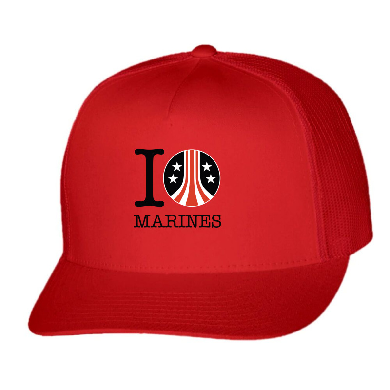 I Heart Marines Trucker Cap by gedongbayi | Artistshot