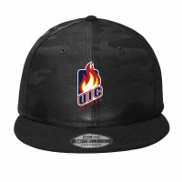 Theuicflames Camo Snapback | Artistshot