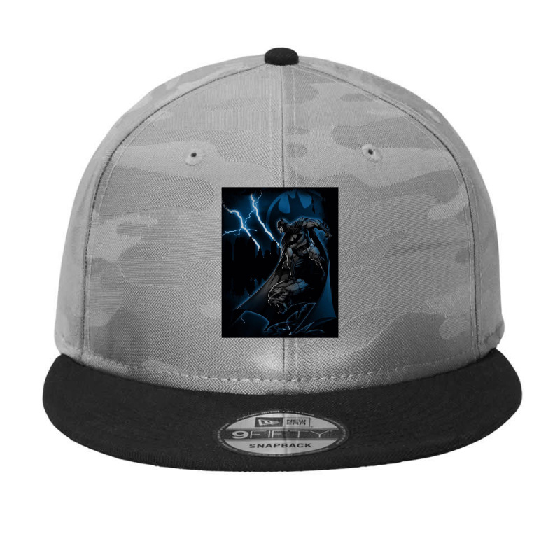 Man, Lightning Strikes Camo Snapback by vincetheenemy | Artistshot