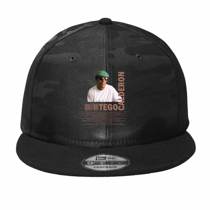 Tego Calderon Camo Snapback by sigurd860909 | Artistshot