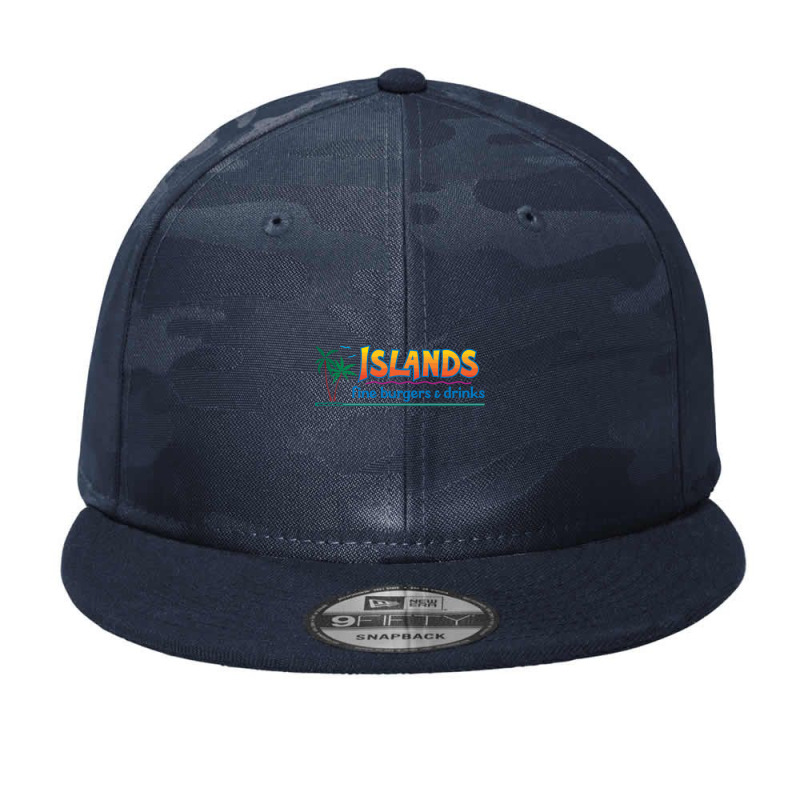 Resto, Islands Burgers Camo Snapback | Artistshot