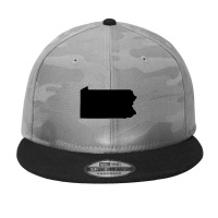 Pennsylvania State Camo Snapback | Artistshot